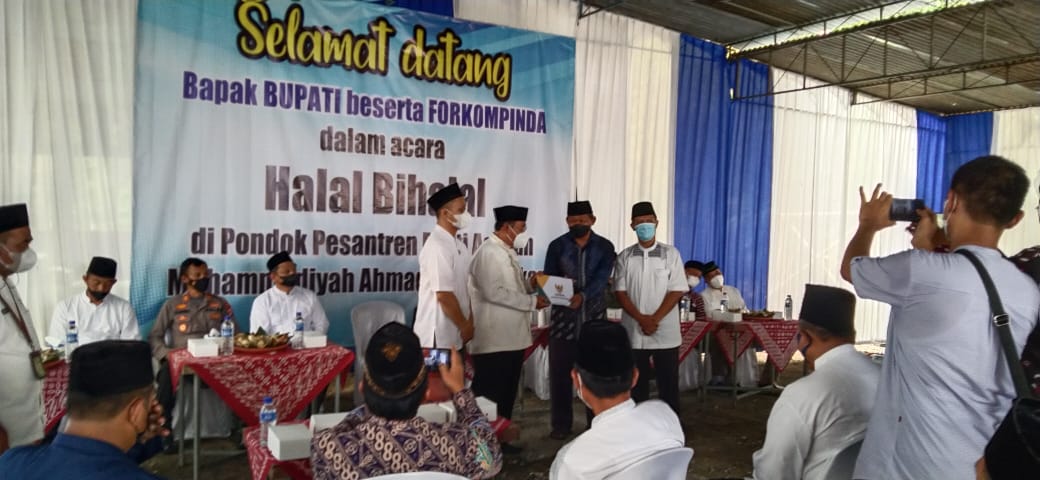 Kunjungan Bupati ke Ponpes Ahmad Dahlan Kriyan